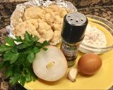 Foto del paso 1 de la receta Tortitas de coliflor