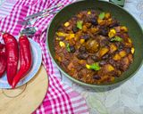 A picture of step 8 of Spicy Meatball and Potato Stew.