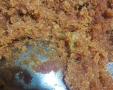 A picture of step 3 of Carrot halwa with rabdi.