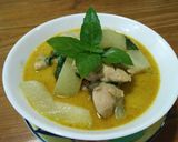 รูปขั้นตอนการทำที่ 3 ของ แกงเขียวหวานไก่ใส่ฟักเขียว #28