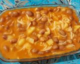 عکس مرحله 2 از دستور خوراک لوبیا چیتی با رشته فرنگی(رشته سوپ)