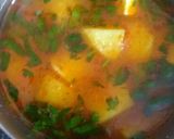 A picture of step 4 of Aloo matar ki sabji.