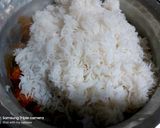 A picture of step 6 of Chicken biryani.