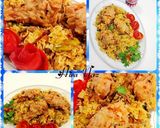 A picture of step 6 of #Matar #Briyani #With #Chicken #Broast...!! #CookpadApp.