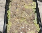 A picture of step 7 of Savoy Cabbage Lasagna with Spiced Cinnamon Ragu.