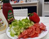 A picture of step 7 of Oven-Baked Chicken Shawarma 🌯🥗.