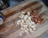 A picture of step 2 of Dodha Burfi with Daliya.