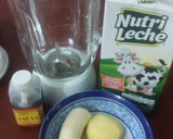 Foto del paso 1 de la receta: Malteada de chocolate Snickers, banana y manzana