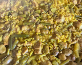 Foto del paso 8 de la receta: Paellita de secreto ibérico, con habas y ajos tiernos
