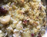 A picture of step 4 of Lauki or doodhi halwa.