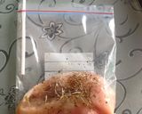 รูปขั้นตอนการทำที่ 1 ของ อกไก่ sous vide แบบคนจน