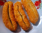 Foto langkah ke 6 dari resep Pisang Pasir Keju.