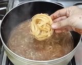 A picture of step 6 of Chicken Fettuccine Soup.