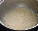 Foto del paso 5 de la receta: Risotto de guisantes con sabor a Asturias