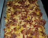 A picture of step 5 of Cheeseburger Tater Tot Casserole.