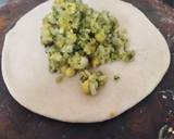 Minty split Chickpea onion paratha recipe step 2 photo