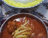 عکس مرحله 10 از دستور چلو خورشت قیمه سیب زمینی