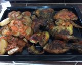 Foto del paso 3 de la receta: Pollo en cama de papas (en olla de cocción lenta)