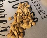 Une image de l'étape 10 de Crevettes sauvages aux poivrons, champignons et épices.