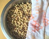 A picture of step 1 of Usal (Sprouted beans).