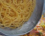 A picture of step 4 of Veg Speghetti.