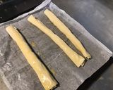 Une image de l'étape 6 de Feuilletés fromage,crème,champignons et persil.