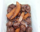 Foto langkah ke 3 dari resep Bola daging kuah kecap.