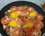 Foto langkah ke 4 dari resep Telur sosis sarapan.