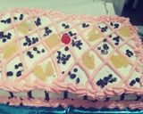 A picture of step 4 of Cake with chocolate chips.