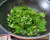 A picture of step 5 of Methi Aloo Masala.