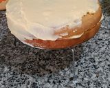 Foto del paso 11 de la receta Bizcocho genovés con crema pastelera y manzana caramelizada al Amaretto