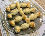 Foto del paso 4 de la receta Caramelos 🍬 salados de salchicha con queso 🧀