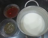 A picture of step 4 of Dahi Bhalla.