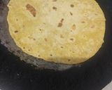 A picture of step 5 of Gujarati khakra.