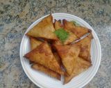 A picture of step 6 of Mild Samoosas.