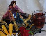 Persian black tea with dried rose petals recipe step 8 photo