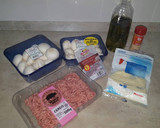 Foto del paso 1 de la receta: Champiñones rellenos gratinado al horno