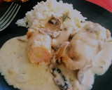 Foto del paso 8 de la receta: Pollo relleno con salsa de champiñones
