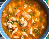 Foto langkah ke 7 dari resep Soup Fillet Ayam Tomat (sup merah).