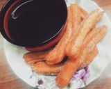 Hình bước làm 11 của món ❤Churros and Hot Chocolate❤