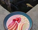 Foto langkah ke 2 dari resep Smoothie banana & Strawberry 🍓🍌.
