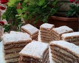 HATLAPOS KRÉMES 🍯🍫/ csokoládé pudingos süti/gyors, egyszerű recept fázis 9 fotója