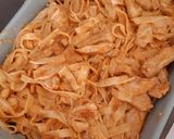 Csirkés tagliatelle recept fázis 3 fotója