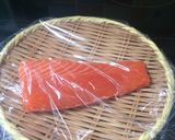 A picture of step 2 of Cured Salmon with Salt & Vinegar.