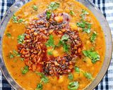 A picture of step 5 of Double Tadka Butter Beans.
