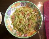 Foto langkah ke 5 dari resep Tumis Labu Siam (Waluh) Sosis.
