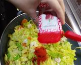 Foto del paso 4 de la receta Repollo con zanahoria y pavo