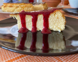 Foto del paso 13 de la receta: Tarta de queso “La viña” de San Sebastián” (cheesecake) con top de frutos rojos