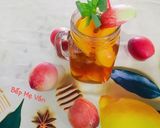 Hình bước làm 3 của món Trà đào