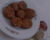 A picture of step 8 of Black chana Kabab.